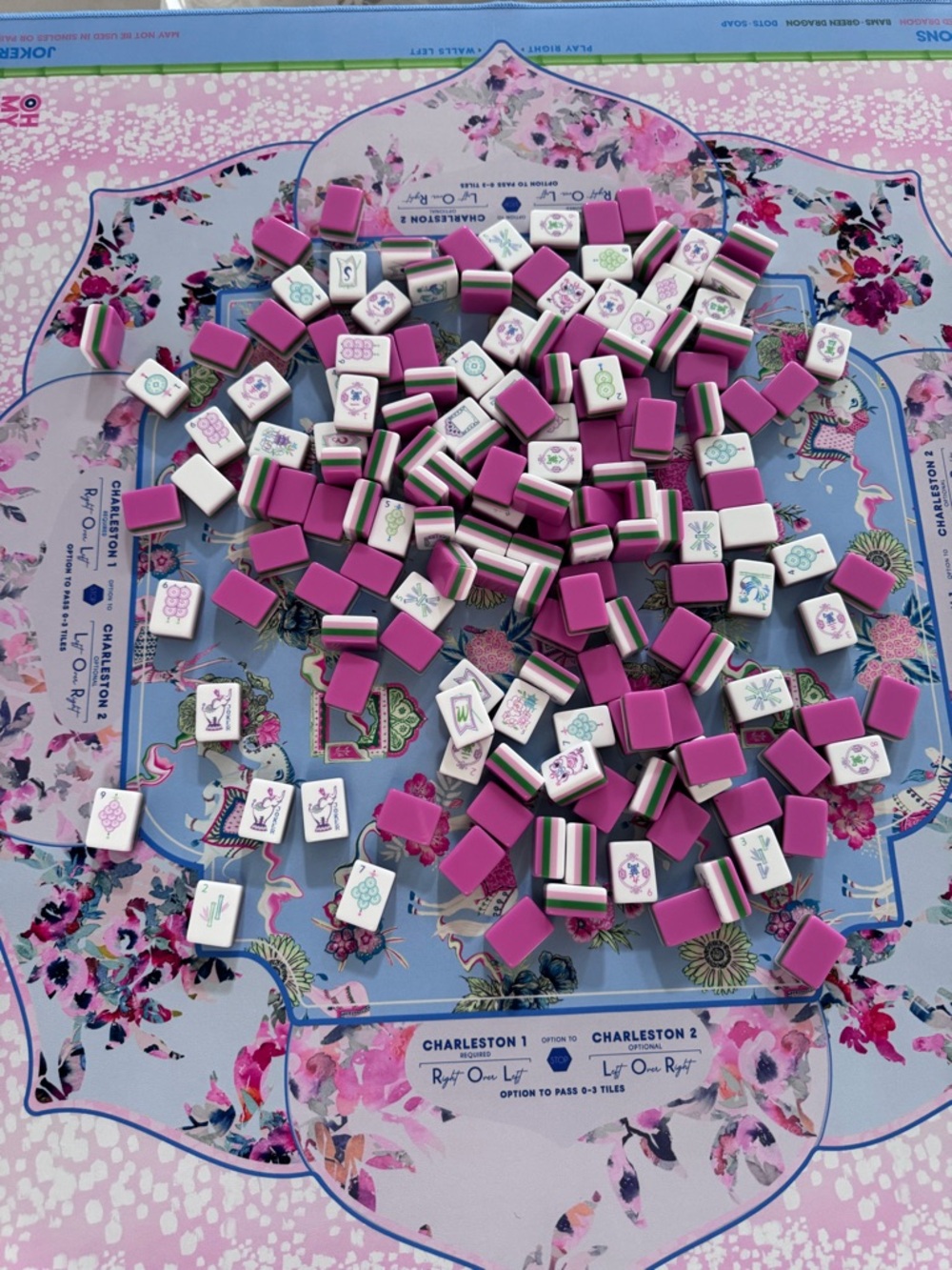 Oh My Mahjong Vivara Mat w/ beautiful Amari Like Mahjong Tiles (Mat&tiles) $415